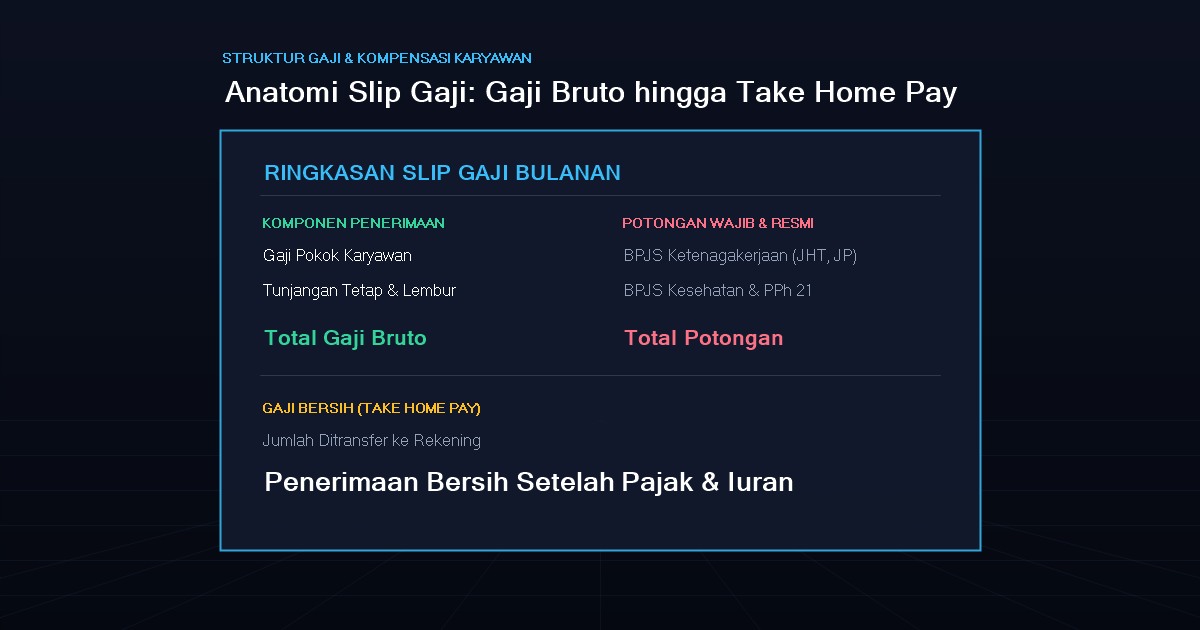 Cara Membaca Slip Gaji: Dari Gaji Bruto sampai Take Home Pay
